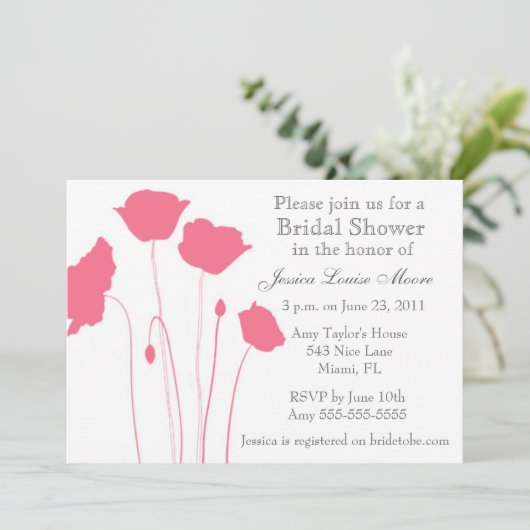 Vrijgezellenfeest voor koraalpapies kaart (Staand voorkant)