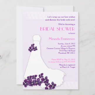 Vrijgezellenfeest voor lila & Violet Bride Dress 5 Kaart
