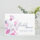 Vrijgezellenfeest voor moderne bloempitten kaart (Staand voorkant)