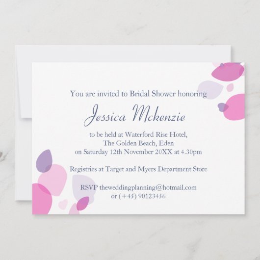 Vrijgezellenfeest voor moderne bloempitten kaart (Achterkant)