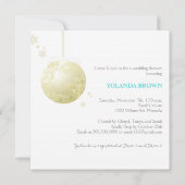 Vrijgezellenfeest voor mousserende feestdagen kaart (Achterkant)