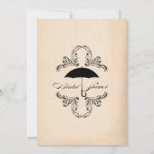  Vrijgezellenfeest voor papierkijken en Ornamenten Kaart (Achterkant)