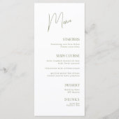 Vrijgezellenfeest voor platte menu's (Voorkant)