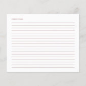 Vrijgezellenfeest voor probleemcalligrafie Kaarten (Achterkant)