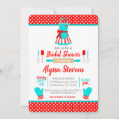 Vrijgezellenfeest voor Red & Blauwgroen Retro-kers Kaart (Voorkant)