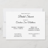 Vrijgezellenfeest voor roeiboten kaart (Achterkant)