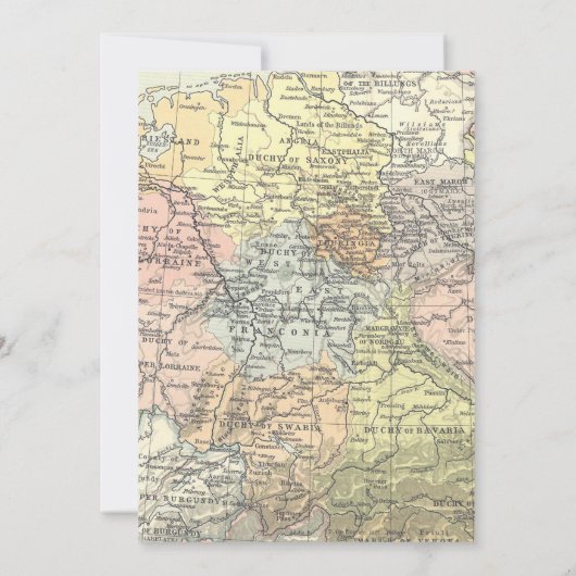 Vrijgezellenfeest voor roze goudplatenreiskaart bedankkaart (Achterkant)