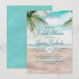 Vrijgezellenfeest voor Tropische Beach Wedding Isl Kaart