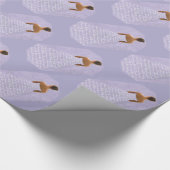 Vrijgezellenfeest voor weddenschappen cadeaupapier (Hoek)