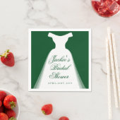 Vrijgezellenfeest voor weddenschappen servet (Insitu)