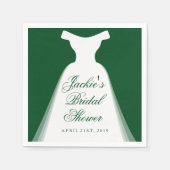 Vrijgezellenfeest voor weddenschappen servet (Voorkant)