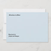 Vrijgezellenfeest voor wedrennen en gordels kaart (Achterkant)