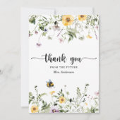 Vrijgezellenfeest voor wilde bloemen - Hartelijk d Kaart (Voorkant)