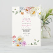  Vrijgezellenfeest voor wilde bloemen Kaart (Staand voorkant)