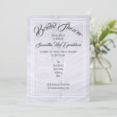 Vrijgezellenfeest voor witluciferjurk kaart (Staand voorkant)