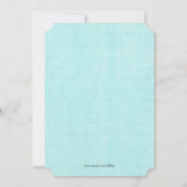 Vrijgezellenfeest voor zwarte en rode corset linge kaart (Achterkant)