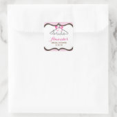 Vrijgezellenfeest voorkeurslabels vierkante sticker (Tas)