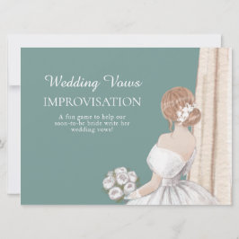 Vrijgezellenfeest - Vows Improvisation Game
