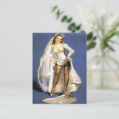 vrijgezellenfeest, vrijgezellenfeest, vrijgezellen uitnodiging briefkaart (Staand voorkant)