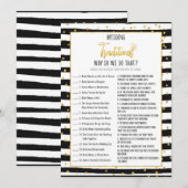 Vrijgezellenfeest waarom we dit spel spelen kaart (Voorkant / Achterkant)