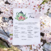 Vrijgezellenfeest Wat zit er in je Purse Game Kaart