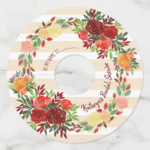 Vrijgezellenfeest Waterverf Bruiloft Rozen Krans