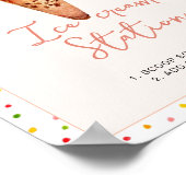 Vrijgezellenfeest waterverf ijsstation poster (Hoek)