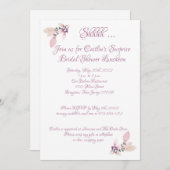 Vrijgezellenfeest, Waterverf Roos Kaart (Voorkant / Achterkant)