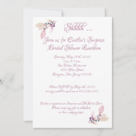 Vrijgezellenfeest, Waterverf Roos Kaart