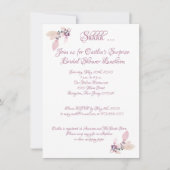 Vrijgezellenfeest, Waterverf Roos Kaart (Voorkant)