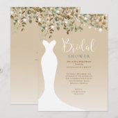 Vrijgezellenfeest waterverf String Lights Herfst Kaart (Voorkant / Achterkant)