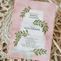 Vrijgezellenfeest Waterverf Wedding Cake w/ Greene