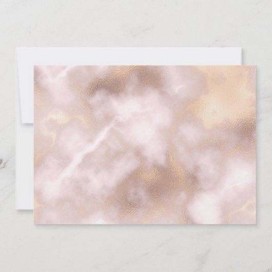 Vrijgezellenfeest Weddenschap Dress Beige Marble W Kaart (Achterkant)