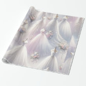 Vrijgezellenfeest Weddenschap Stress Pastel Glitte Cadeaupapier (Uitgerold)