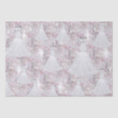 Vrijgezellenfeest Weddenschap Stress Pastel Glitte Tissuepapier (Voorkant)