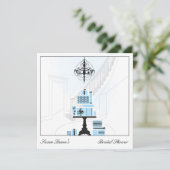 vrijgezellenfeest Wedding Gift Table Uitnodiging (Staand voorkant)