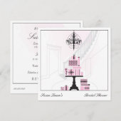 vrijgezellenfeest Wedding Gift Table Uitnodiging (Voorkant / Achterkant)