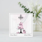 vrijgezellenfeest Wedding Gift Table Uitnodiging (Staand voorkant)