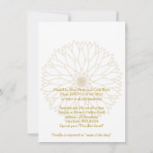 vrijgezellenfeest Week, Monet's Dahlia suite, wit Kaart (Achterkant)