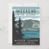 Vrijgezellenfeest Weekend in de Bossen Camping For Kaart (Voorkant)