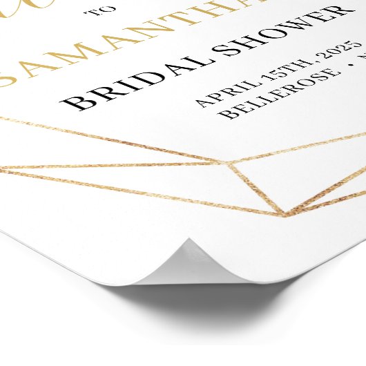 Vrijgezellenfeest welkom bord groene eucalyptus bo poster (Hoek)