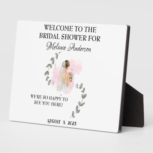 Vrijgezellenfeest WELKOM met bewerkbare tekst en a Fotoplaat (Zijkant)