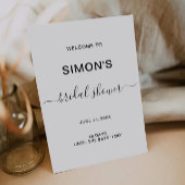 Vrijgezellenfeest welkomstbord Sjabloon Kaart