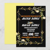 Vrijgezellenfeest Welkomstbord Sjabloon, Wildflowe Kaart (Voorkant / Achterkant)