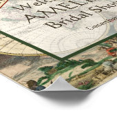 Vrijgezellenfeest welkomstkaart Liefde is een reis Poster (Hoek)