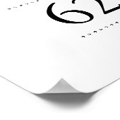  Vrijgezellenfeest Welkomstteken (20x28) Poster (Hoek)