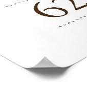  Vrijgezellenfeest Welkomstteken (20x28) Poster (Hoek)