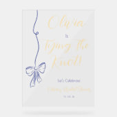 VRIJGEZELLENFEEST WELKOMSTTEKEN ACRYL BORD (Voorkant)