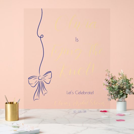 VRIJGEZELLENFEEST WELKOMSTTEKEN ACRYL BORD (Huwelijk)