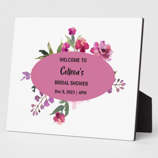 Vrijgezellenfeest welkomstteken met bewerkbare tek fotoplaat (Zijkant)